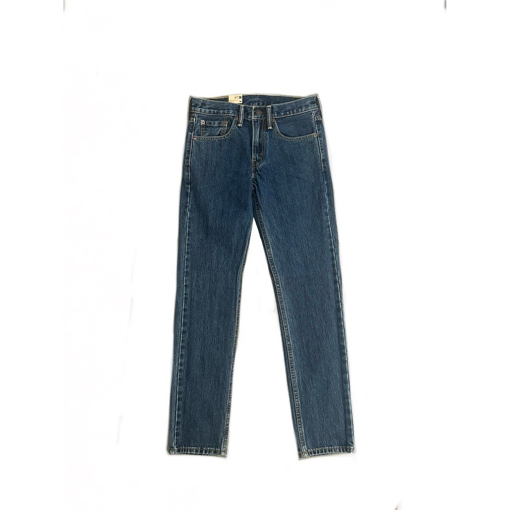Levi's 511 Slim Fit Jeans Men's Size 28 32W 100% Cotton Blue Low Rise Skinny Leg